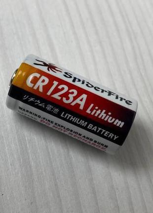Батарейка для техники cr123a cr123a 3v 1300mah 16340