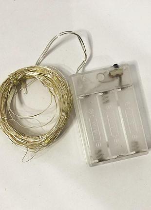 Гирлянда с пластиковыми шарами, гирлянда диодная шнурок, гирлянды led, zd-617 электронная гирлянда