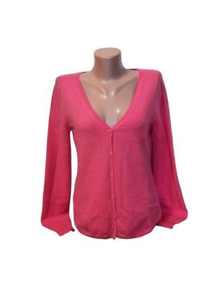 Розовая кофта - кардиган из 100% кашемира diamond