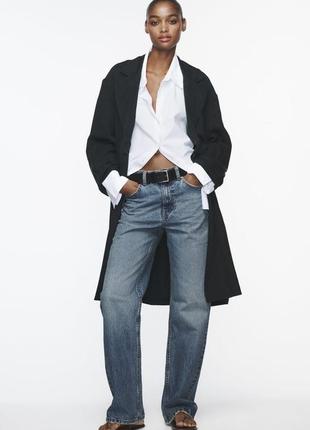 Широкие джинсы wide leg от zara 44р, оригинал
