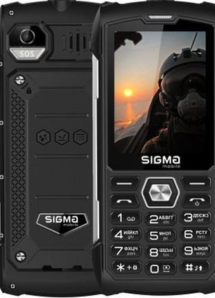 Мобільний телефон sigma x-treme pk68 black (4827798466711)