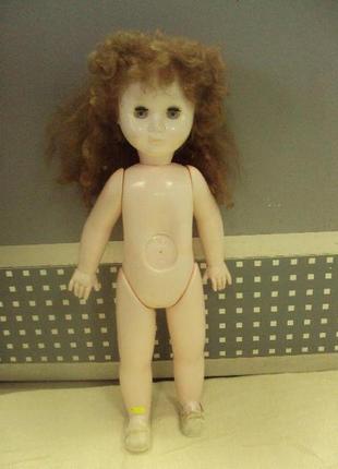 Кукла ссср оля минск пластмасса, заводской брак №786