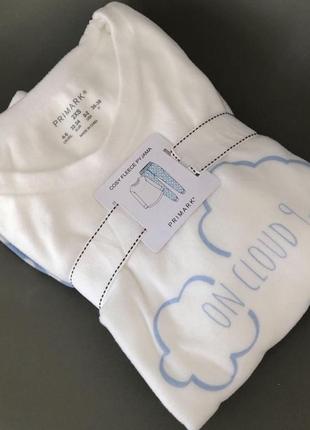 Тепла флісова піжама / піжамка / домашній костюм