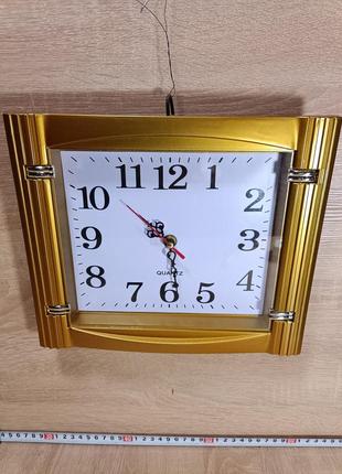 Часы настенные прямоугольные классические