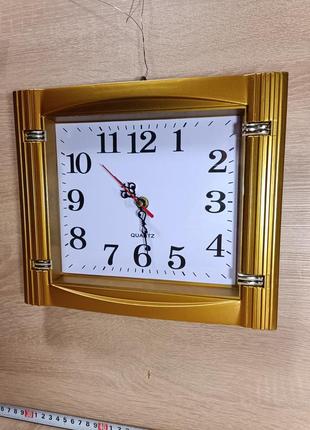 Часы настенные прямоугольные классические