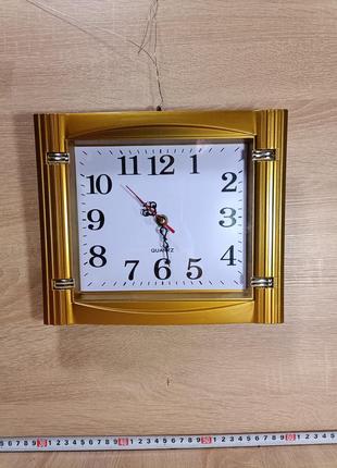 Часы настенные прямоугольные классические