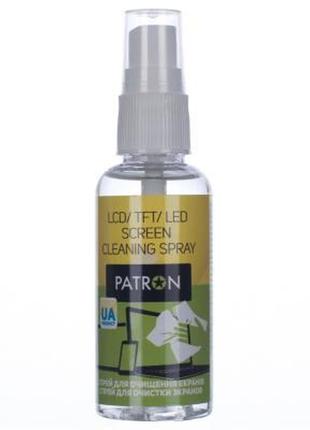 Спрей для очищення patron screen spray for tft/lcd/led 50 мл (f3-014) продаж