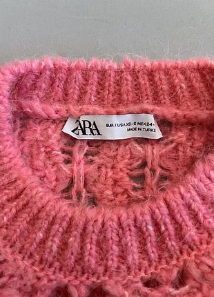 Ажурний светр zara 8