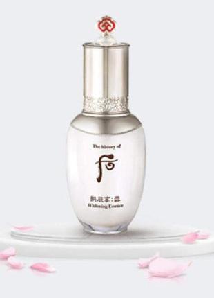 Осветляющая эссенция с защитой от пигментации the history of whoo radiant white essence