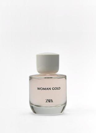 Woman gold zara, парфуми zara, духи zara 90мл