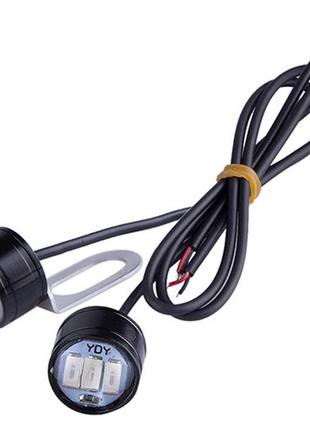 Болти для кріплення номеру 5630-3smd 12v чорні 2 шт blue