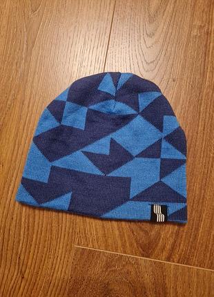 Шапка h&m двойная на 8-11лет р.134-146см