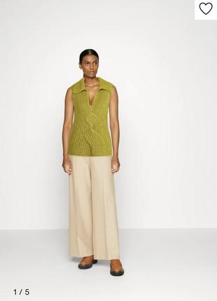 Rich &royal жилет воротник джемпер