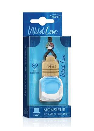 Ароматизатор tasotti "wild  love" monsieur 7ml з феромонами