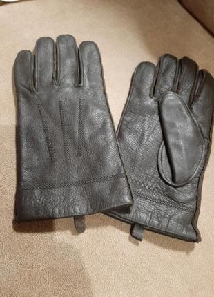 Кожаные перчатки woolsey новые