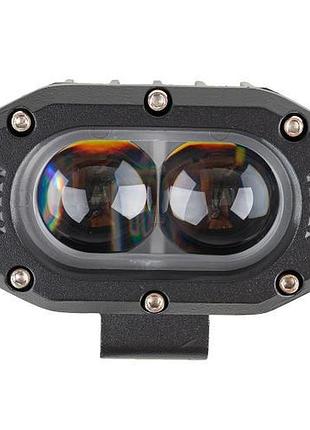 Фара робочого світла wlp-20s8 spot 2led*20w (102*66*95)/ 9-36v/40w/4300k-6000k
