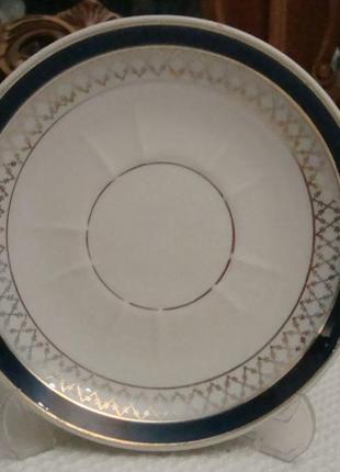 Блюдце фарфор ссср барановка 1950 годов