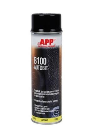 App засіб для захисту шассі b100 autobit 0.5l,чорний (050600)