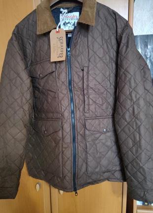 Стеганая мужская куртка rangewax.сша. техас.. оригинал.