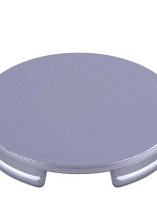 Заглушка колісного диска 59x58 (4 шт.) низькi 4 защiпки сiрi 60039