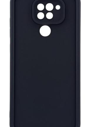 Чохол shock case для xiaomi note 9 бампер силіконовий чорний