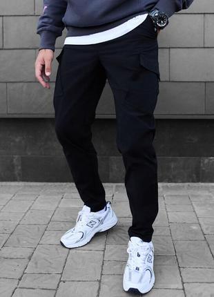 Повседневные штаны карго staff cargo fa black