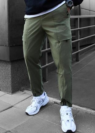 Штаны в цвете хаки staff cargo pel khaki