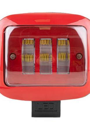 Фара робочого світла wlp-sb30a rd spot 3led*10w (122*60*115)/ 9-36v/30w/6000k