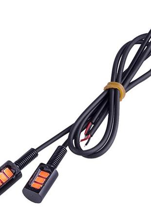 Болти для кріплення номеру 5630-3smd 12v чорні 2 шт red