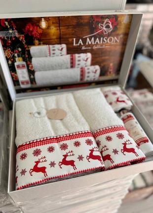 Подарунковий🎁 набір рушників +аромат для будинку