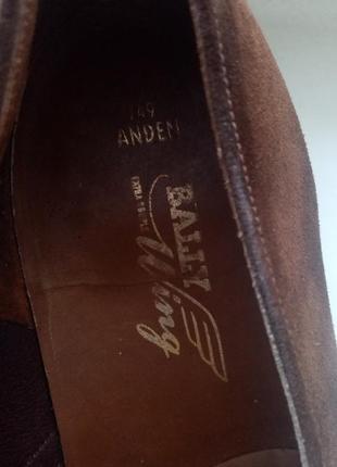 Оригинал. шикарные мужские замшевые туфли монки bally6 фото
