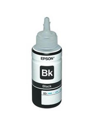 Контейнер с чернилами epson l100/l200 black (70мл) (c13t66414a)