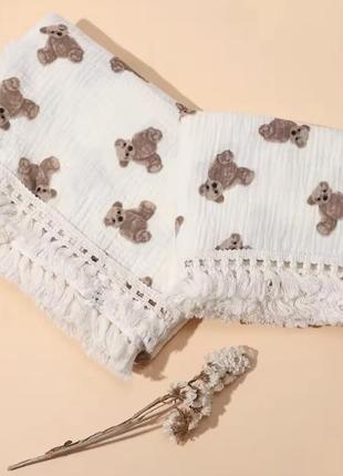 Муслиновый пледик для деток