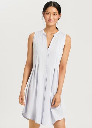 Hanro-швейцария, люксовая качественная ночная ночная рубашка, р.-38/40