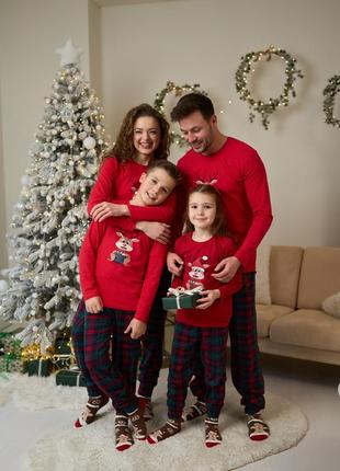 Новорічна піжама для всієї сімʼї