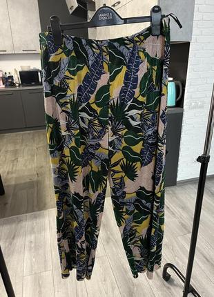 Штани кюлоти пліссе primark