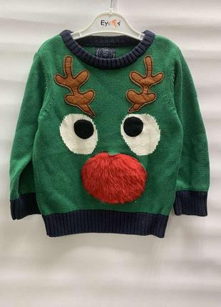 Кофта, свитшот, реглан новогодний