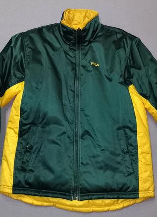 Зимняя куртка двусторонняя fila