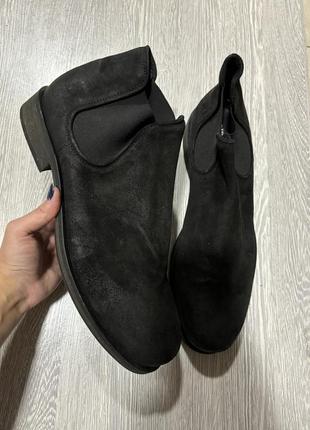 Ботинки челси мужские нубук shoot