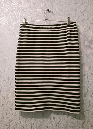 Подростковая юбка, женская юбка, юбка женская, юбка в полоску, полоскатая юбка