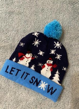 Новогодняя шапка