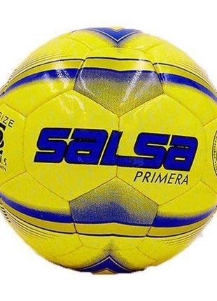 Мяч футбольный salsa fb-4237 №5 желто-синий (57429131), no branding