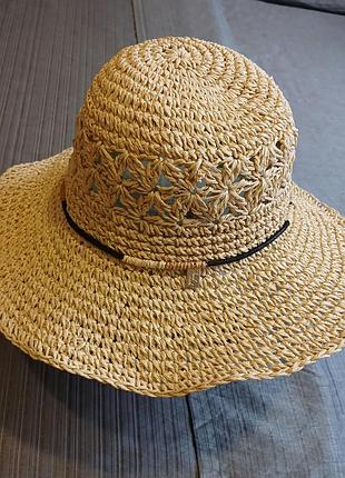 Шляпа из paper продаю элегантную соломенную шляпу