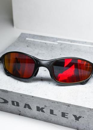 Oakley juliet carbon (cerakote) red окуляри