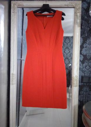 Hugo boss оригінал розкішна сукня червона олівець