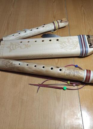 Флейта індєйська, пимак, окарина.2 фото