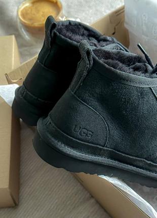 Женские угги в стиле ugg neumal black premium4 фото