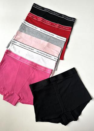 Трусики шортики victoria’s secret и pink
