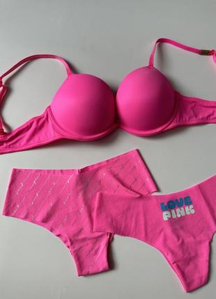 Бюстгальтер victorias secret pink - superpush.