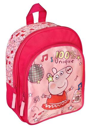 Дошкольный детский рюкзак peppa pig свинка пеппа 3-6 лет
